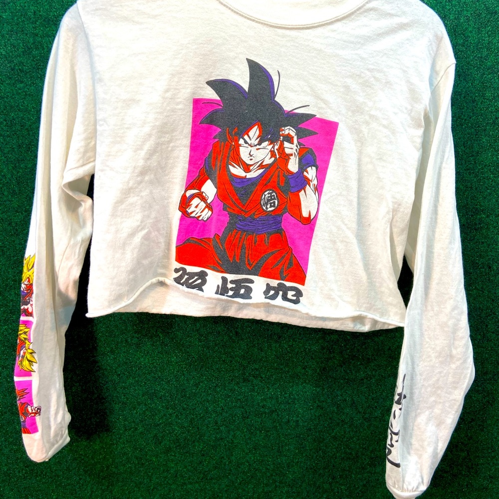 Dragon ball z super crop top small t shirt